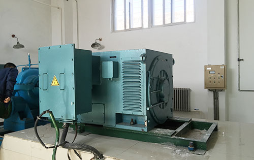 永城某水电站工程主水泵使用我公司高压电机